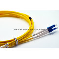 Cable de fibra óptica con conectores SC LC St FC